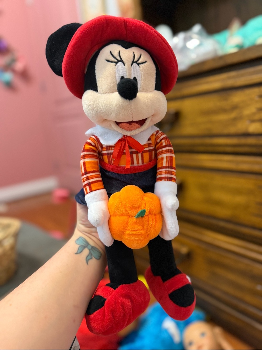Minnie Mouse plush